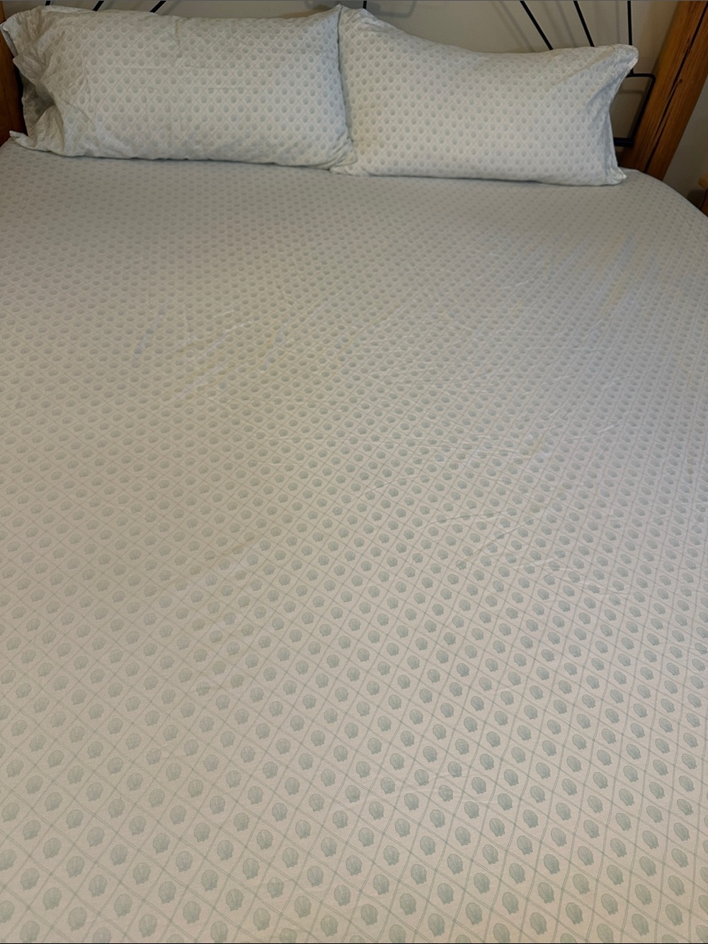 Panama Jack coastal king sheet w pillow cases